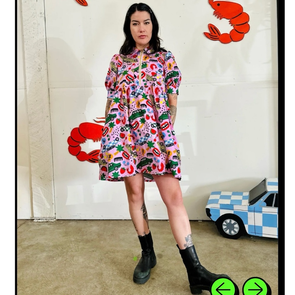 Nooworks Roll Out Babydoll Dress